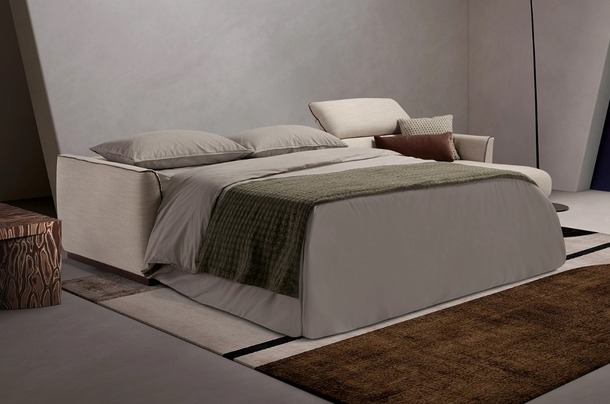 Dienne zetelbed Fellini met longchair/ingebouwde relax - 6
